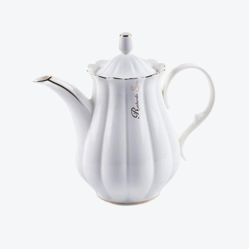White Ceramic Coffee Pot - HauSweet