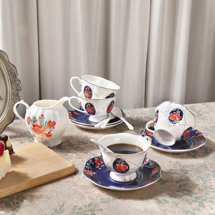 Floral Chinese Porcelain Tea Set