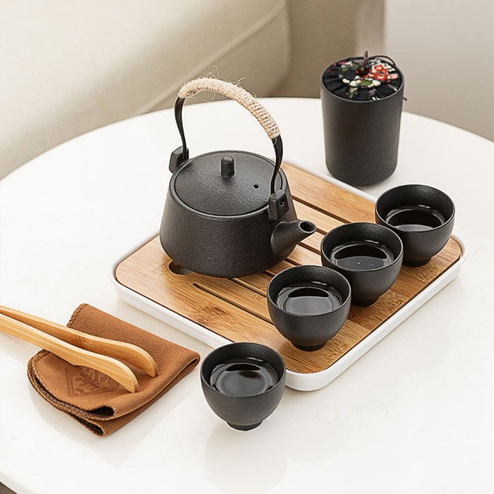 Japanese Travel Tea Set with Bag
