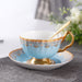 Royal Golden Rim Fine Bone China Coffee Cup Set-7