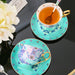 Exotic Flower Bone China Tea Set-2
