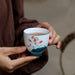 Chinese Classical Lotus Ceramic Kung Fu Tea Set-5