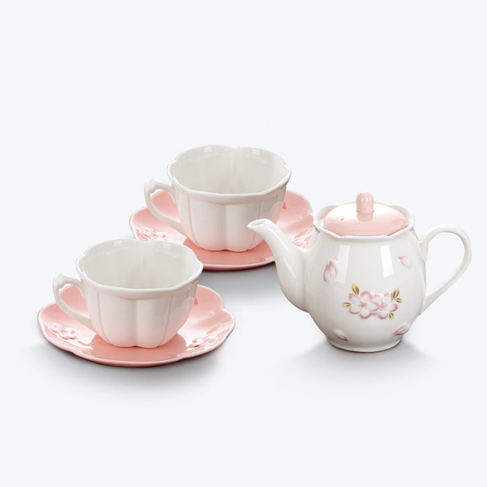 Japanese Sakura Pink Tea Set