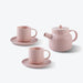 Modern Strip Desigend Ceramic Tea Set-2