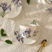 British Iris flower Porcelain Tea Set-6
