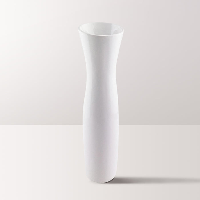 White Stylish cheongsam Porcelain Vase