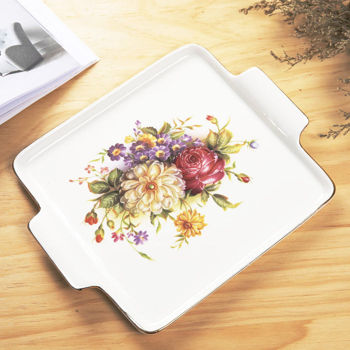 Flower Porcelain Coffee Tea Set - HauSweet