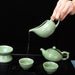 Green Chinese Ceramic Tea Set - HauSweet