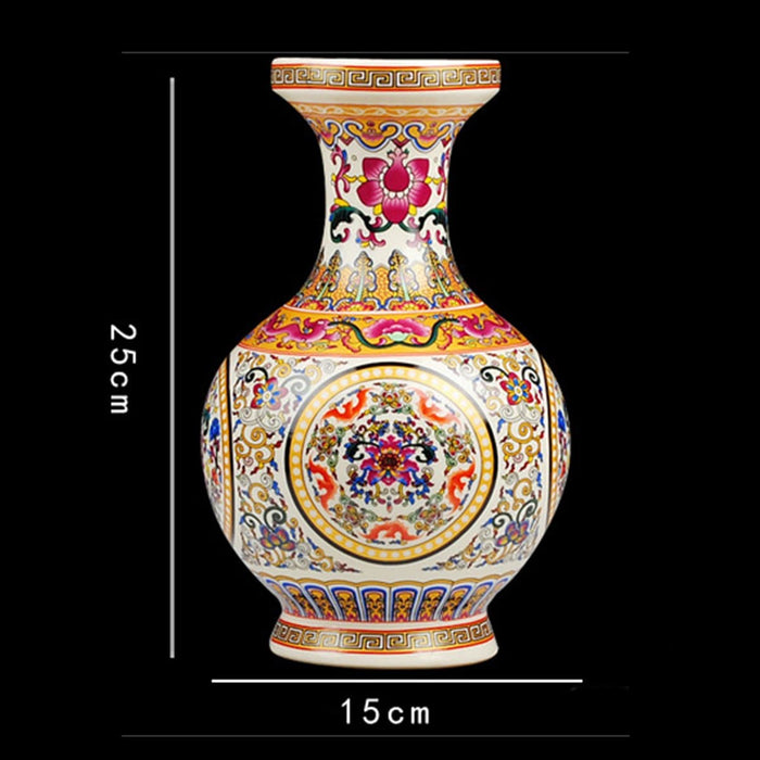 Colorful Ceramic Flower Vase