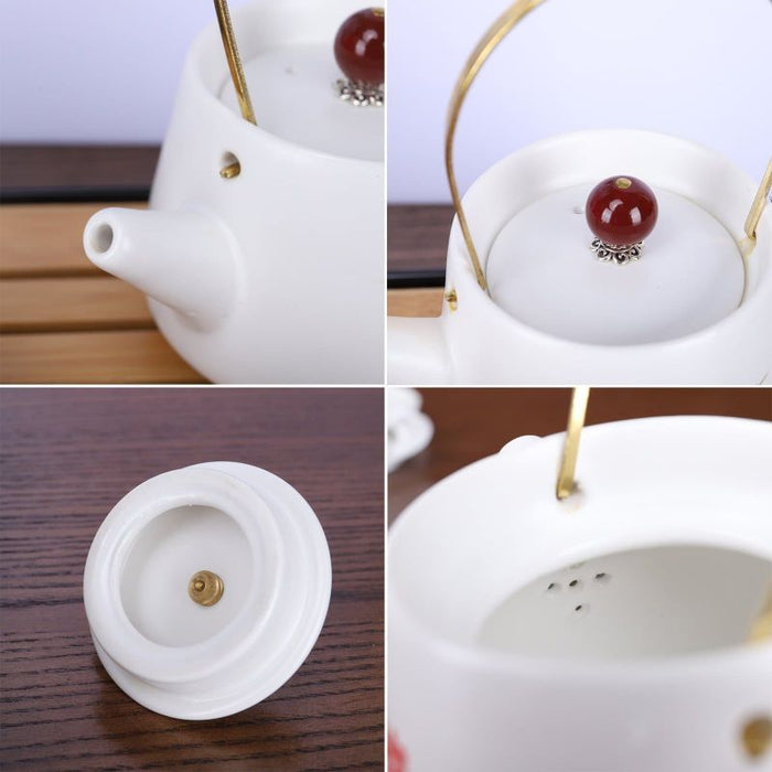 Buy Wholesale China Electric Ceramic Tea Kettle Porcelain Electric Kettle & Ceramic  Tea Kettle at USD 5