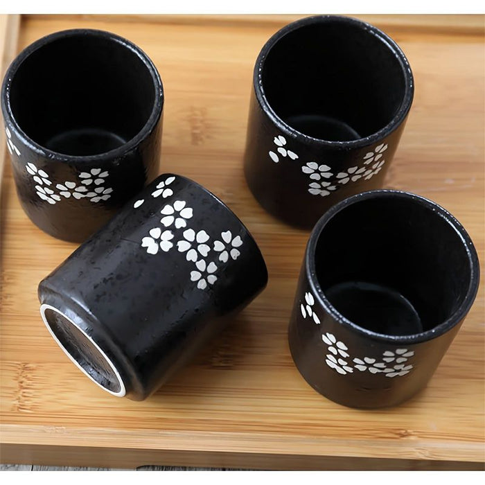 Black Japanese Kungfu Tea Set