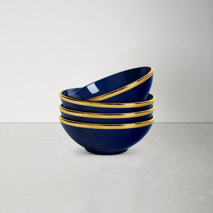 Navy Blue Porcelain Bowl Set