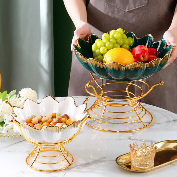 Small Fruit Plate with Stand