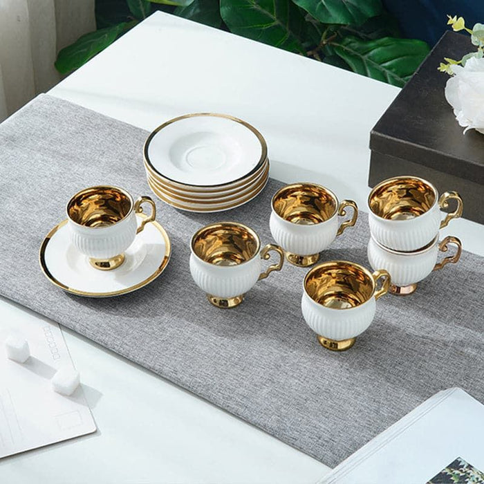 Turkish Espresso Tea Cup and Saucer Sets