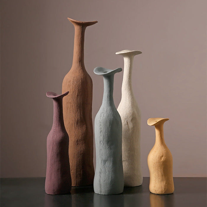 Nordic Morandi Color Art Vases
