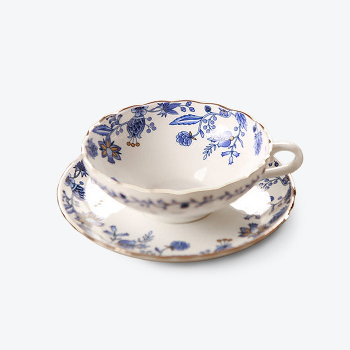 Chinese Classical Blue And White Ceramic Tea Cups