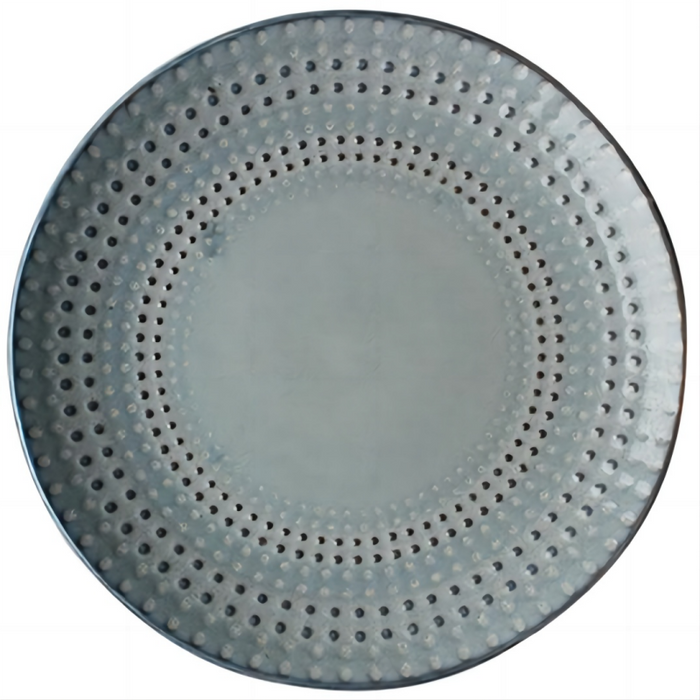 European Ceramic Disc Blue Dinnerware Set