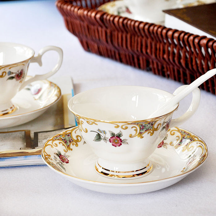 European Afternoon Tea Cup And Saucer