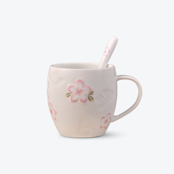 Sakura Ceramic Coffee Cup