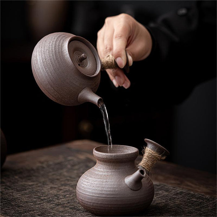 Japanese Style Retro Ceramic Teapot