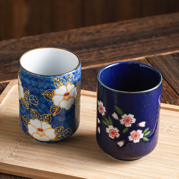 Japanese Style Hand-Painted Tea Cup Sets