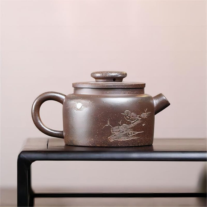 Yixing Hand-carved Julun Teapot