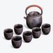 Yixing Bamboo Zisha Tea Set
