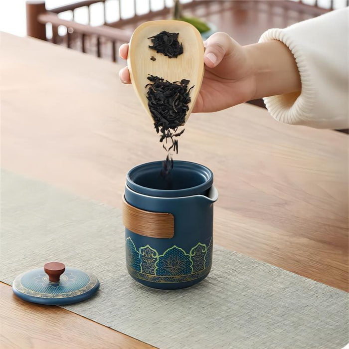 Japanese Ceramic Travel Kung Fu Tea Set