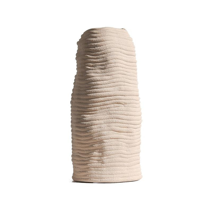Modern Cream Ceramic Vase