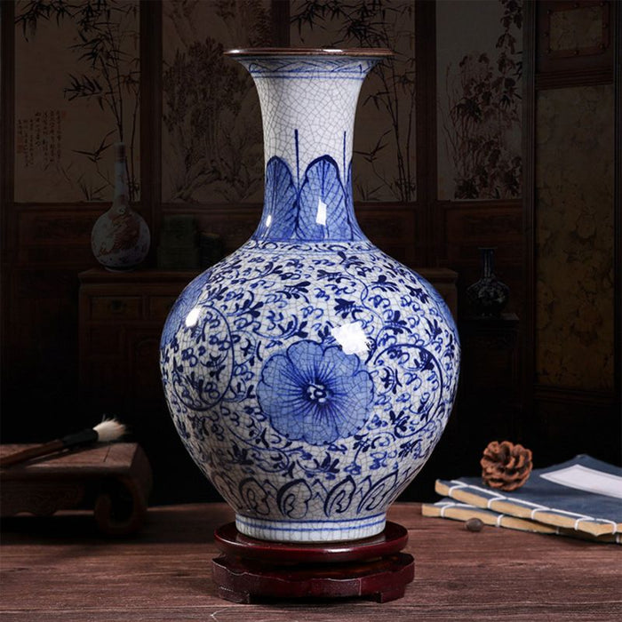 Chinese Vintage Flower Vase