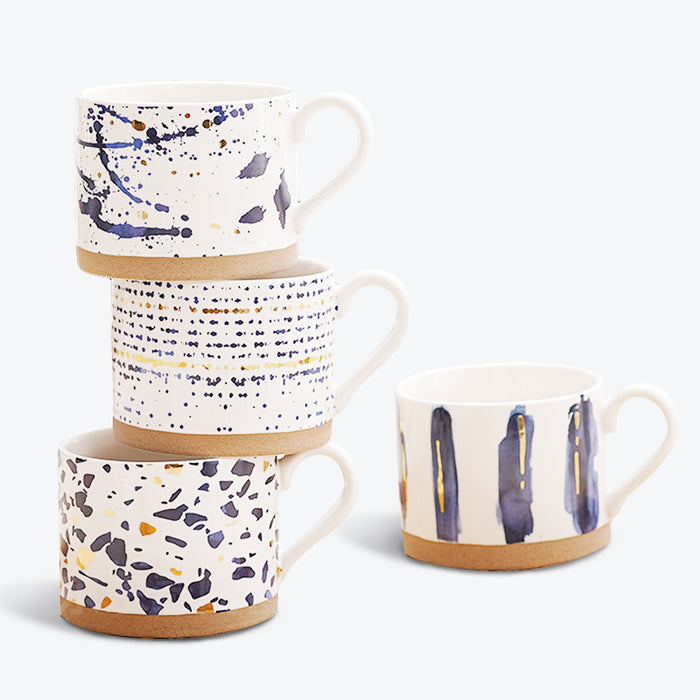 Modern Ceramic Large Capacity Mug Set