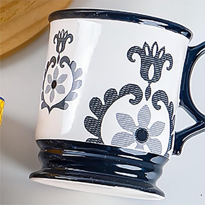 Exotic And Unique Flower Pattern Mug