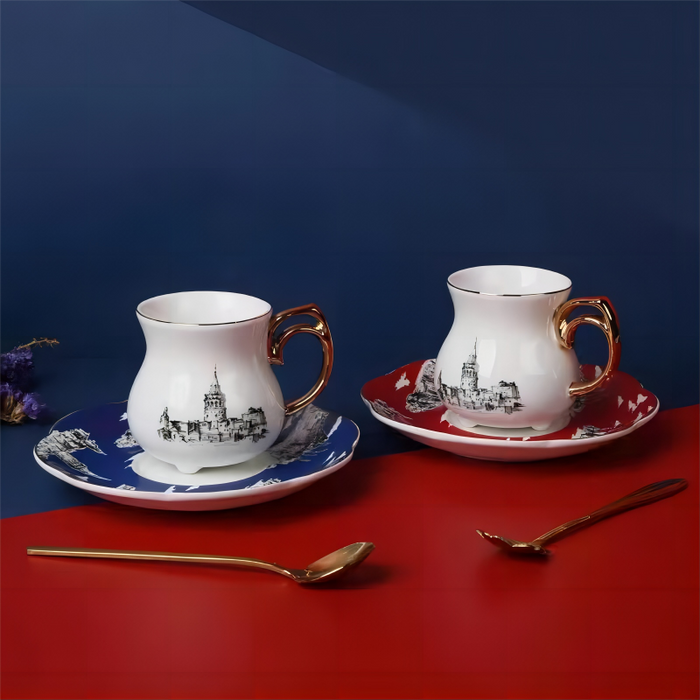 Istanbul Espresso Ceramic Coffee Cup