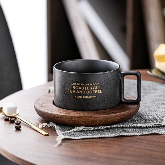 Modern Printed Ceramic Coffee Cup