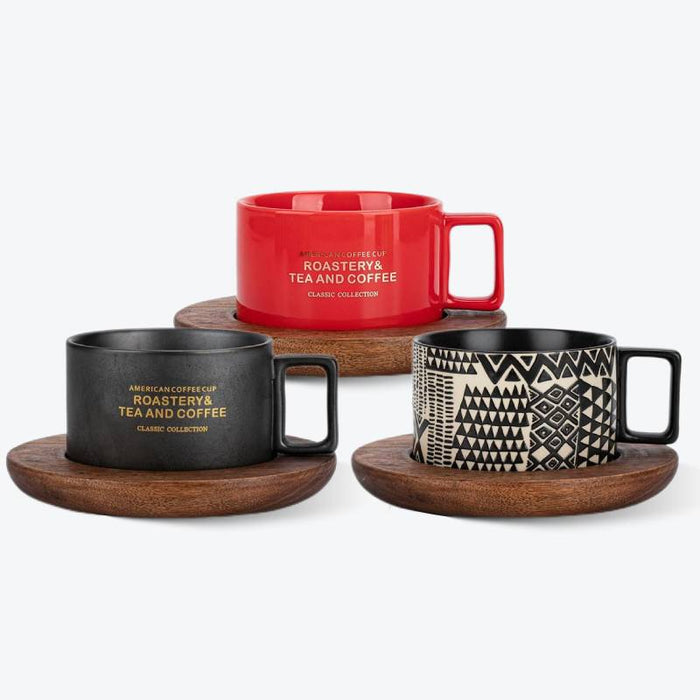 Modern Printed Ceramic Coffee Cup