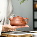 Traditional Bamboo Shipiao Yixing Teapot-2