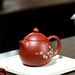 Hand-Painted Plum Blossom Purple Clay Teapot-4