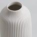 Vertical Striped Ceramic Table Vase-3