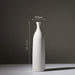 White Horizontal Striped Ceramic Vase-5