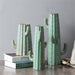Green Glaze Cactus Ceramic Vase-2