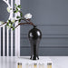 New Chinese Style Solid Color Ceramic Vase-4
