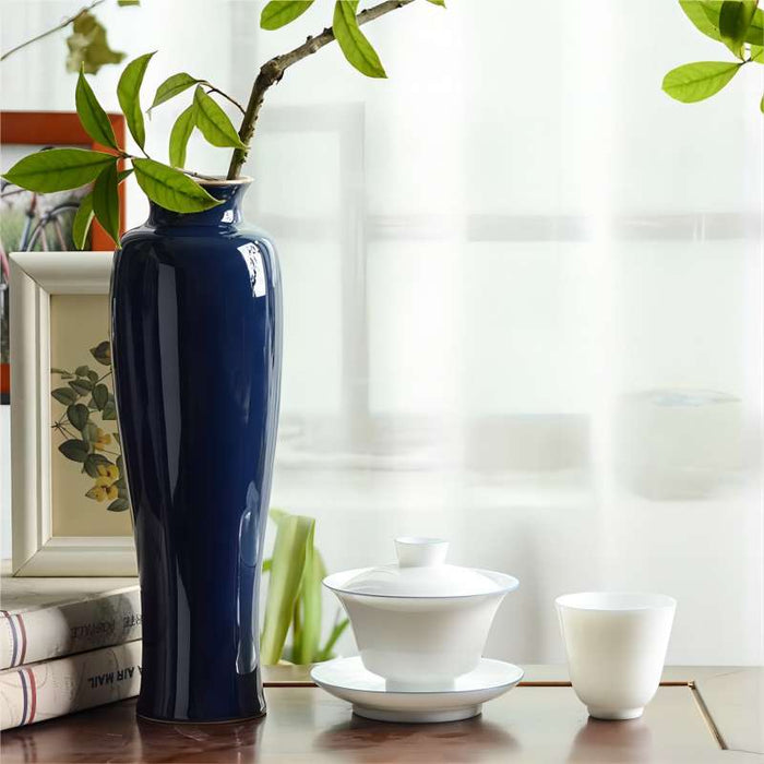 Modern Simple Solid Color Table Vase-5