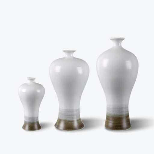 Mist Ink Art Base Ceramic Vase-1