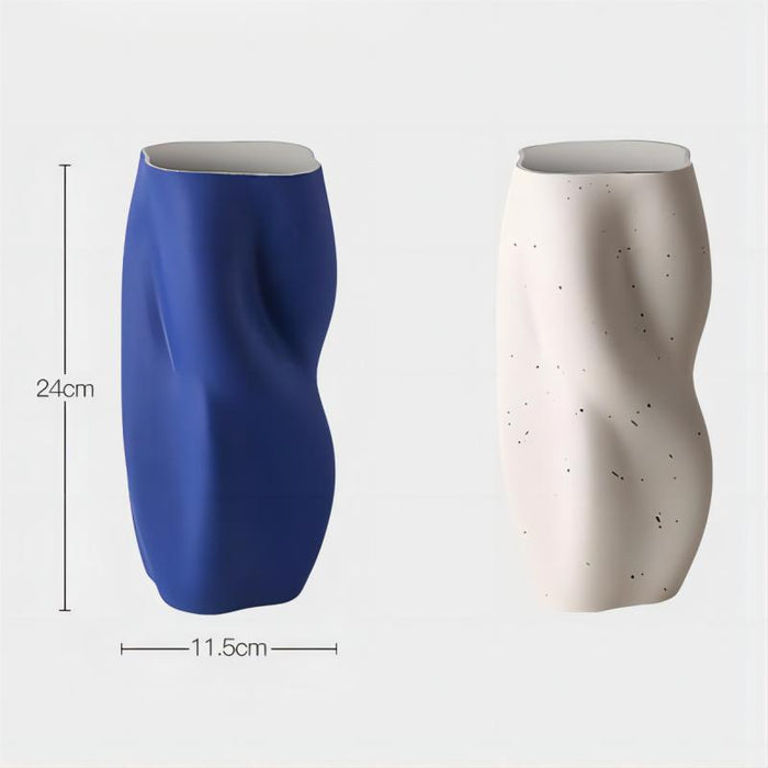 Morandi Style Abstraction Table Vase-6