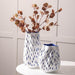 European Style White Hollow Decorative Vase-5