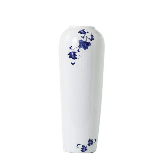 Jingdezhen Hand-Painted Blue Flower Vase-2