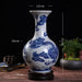 Jingdezhen Hand-Painted Dragon Crackle Glazed Vase-4