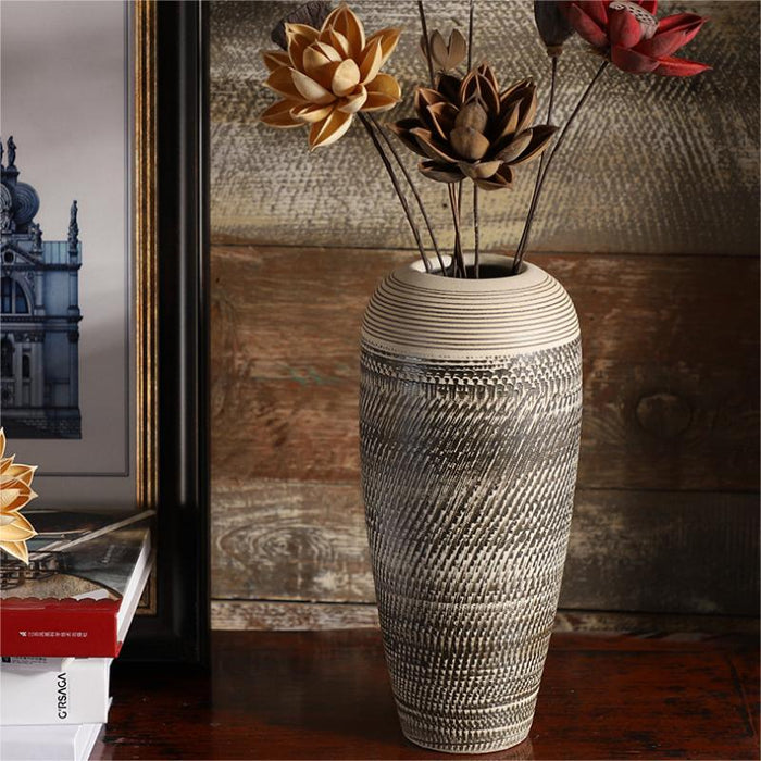 Classic Retro Decorative Ceramic Vase-2