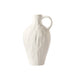 Nordic Frosted Matte Dot Ceramic Vase with Handle-2