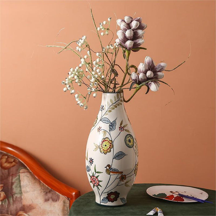 Rural Natural Art Porcelain Vase-6